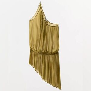 ZARA ASYMMETRIC TIE TOP